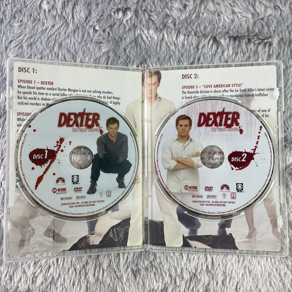 Dexter The First Season (DVD, 2006) Complete Season 4-Disc Set Michael C. Hall - Picture 6 of 16